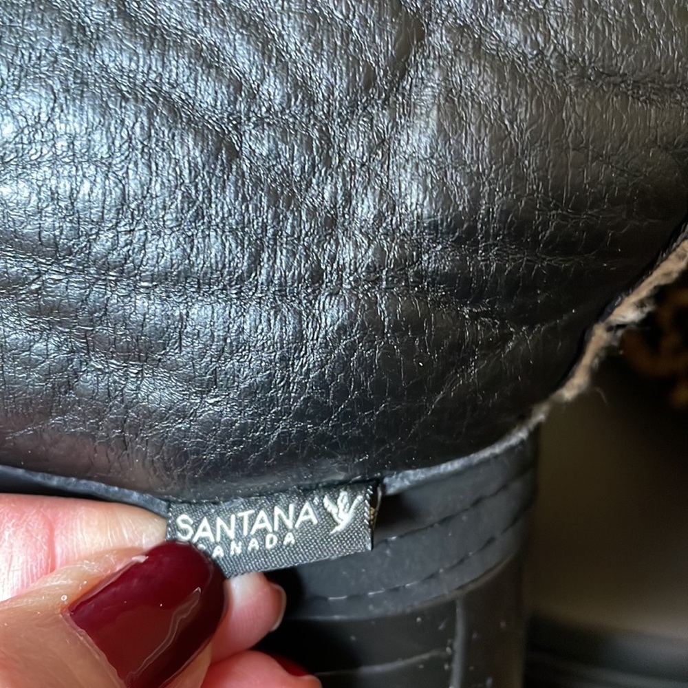 SANTANA CANADA BLACK Rain Boots size 10 - Picture 6 of 9
